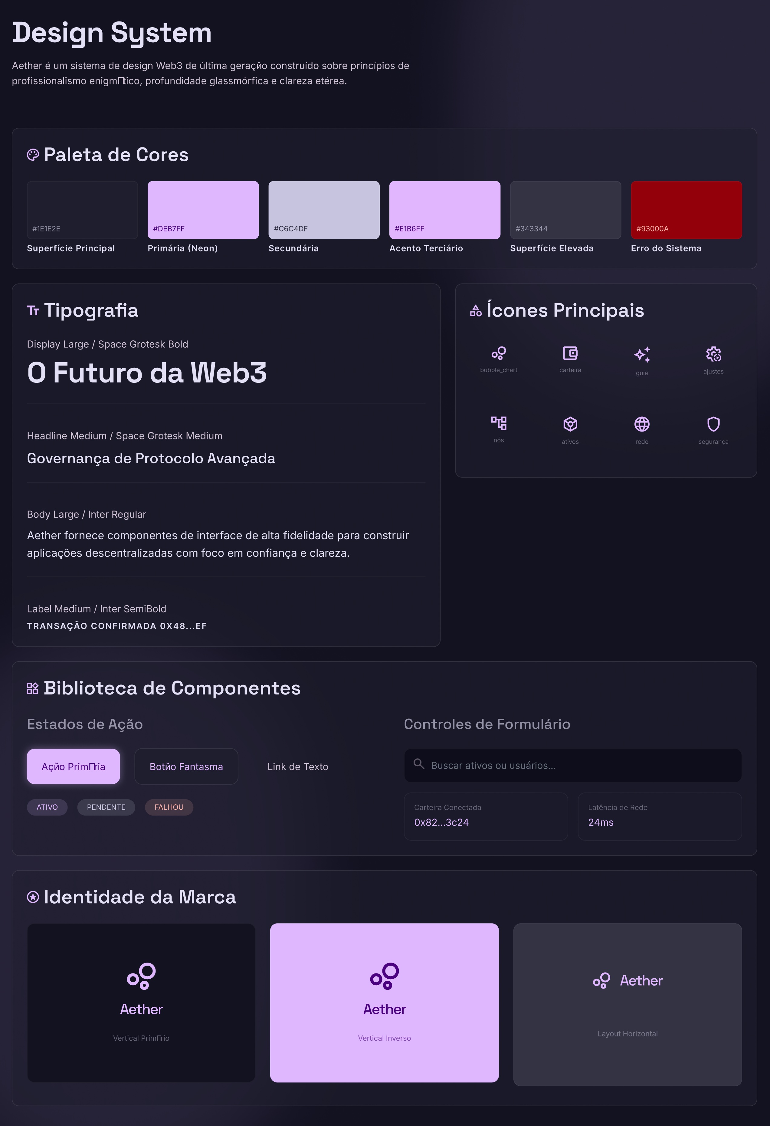 Aether Design System
