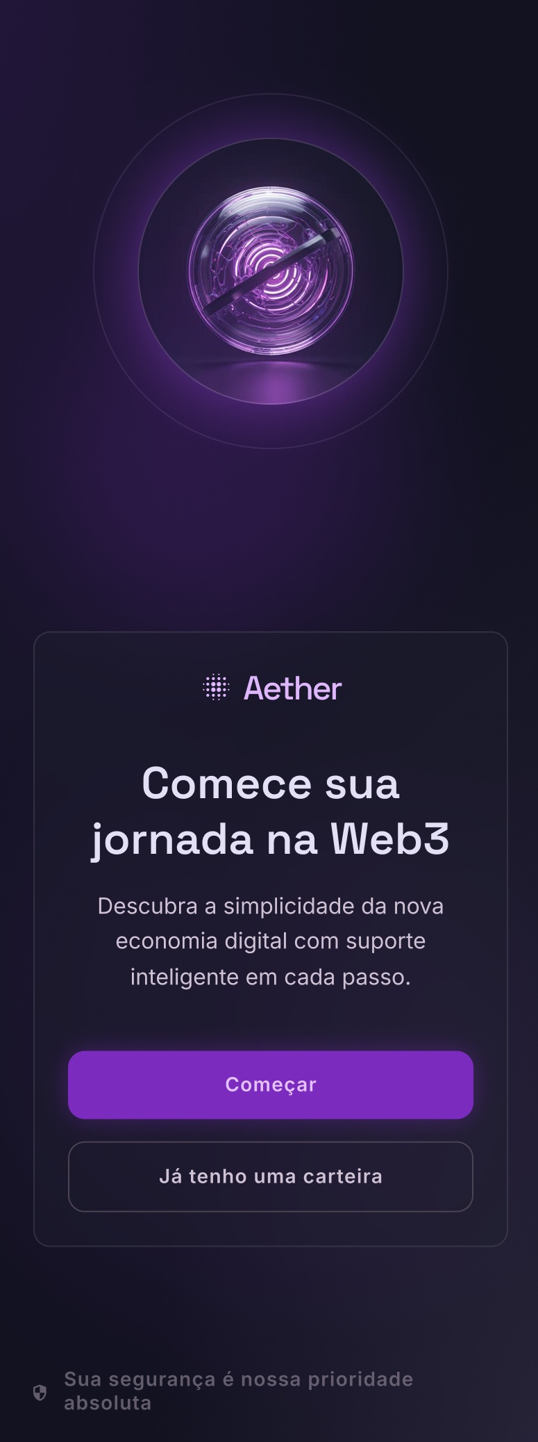 Screen 1: Welcome