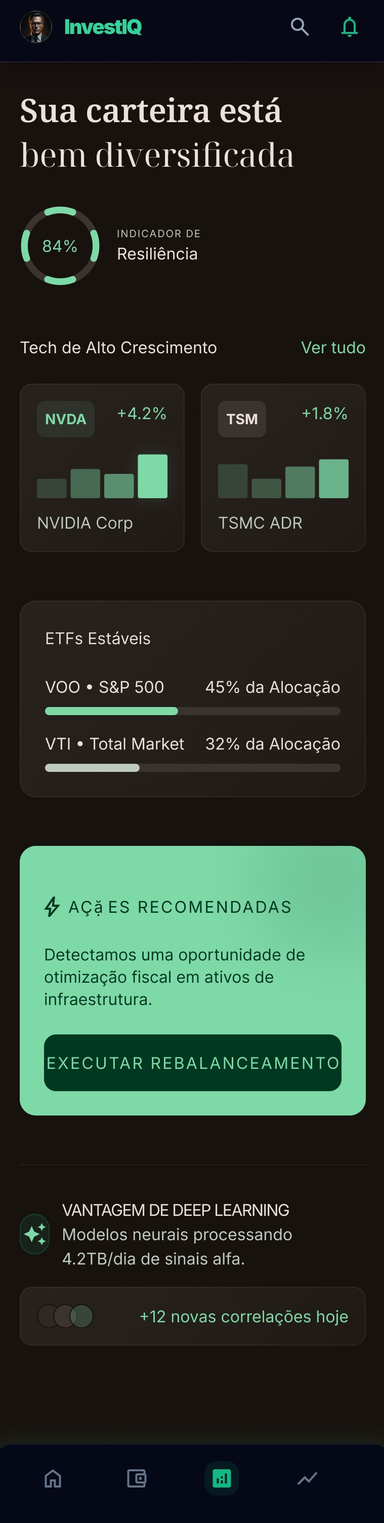 InvestIQ Hi-Fi — Tela 5
