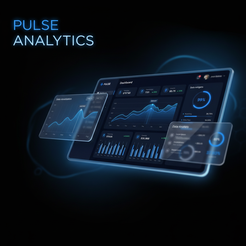 Pulse Analytics Dashboard Hero