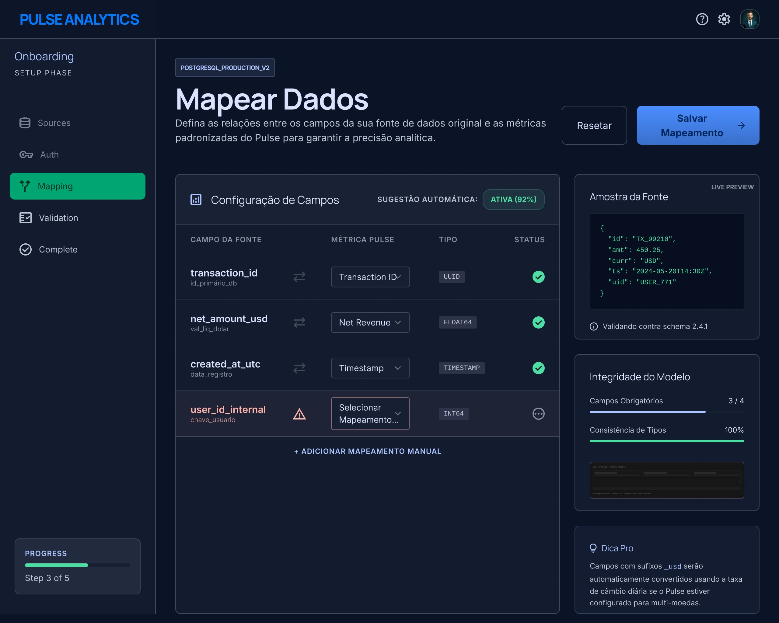 User Flow Step 3
